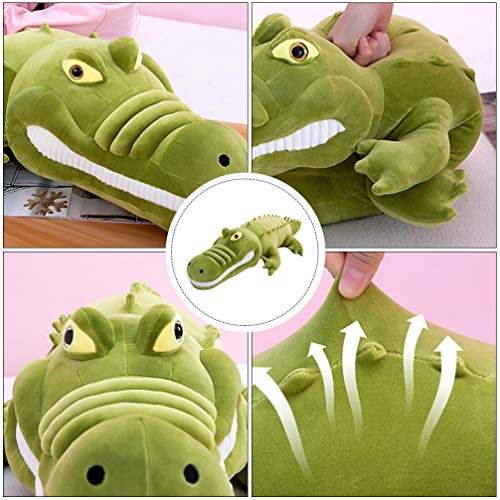 1 Unidade Almofada Infantil Crocodilo Bicho De Pelúcia Crocodilo Almofada De Sofá Animal Crocodilo B