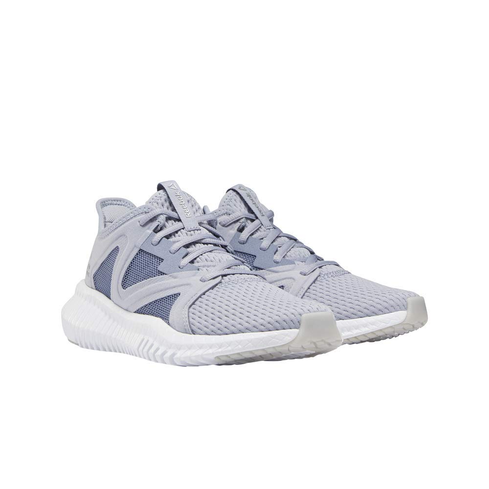 New Reebok Women's Flexagon 2.0 Cross Training Shoe Denim Dust/Washed Ingido/White 9