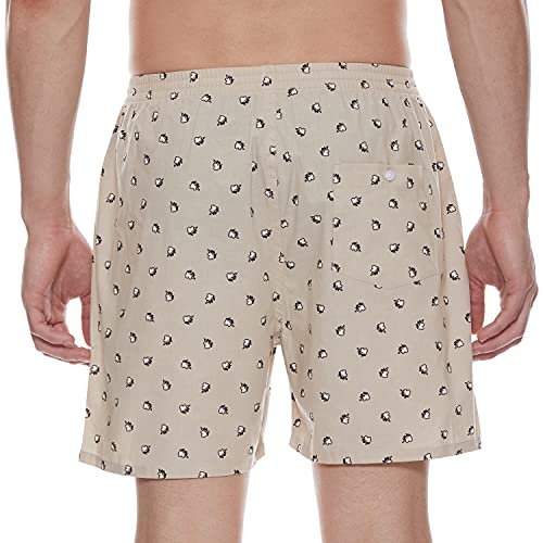 Image of Longies Men's Cotton Printed Regular Boxer Shorts
