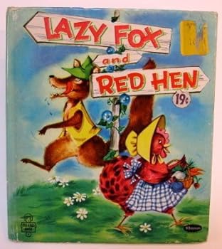 Paperback Lazy Fox and Red Hen Paperback 1957 Book