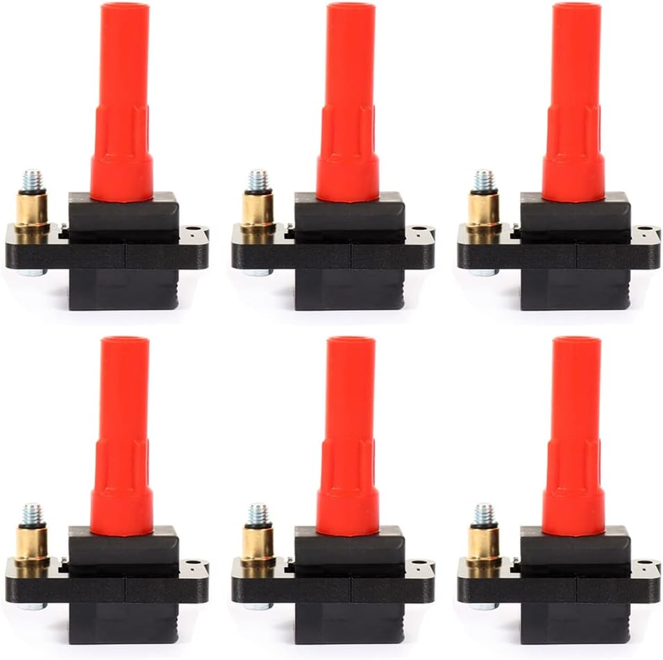 ‎5C1281, E884, 52-1700 UF287 Ignition Coil Coils Pack Compatible for Subaru Tribeca 3.6L 2008-2010,for Subaru Outback/Legacy 3.6L 2010-2011,for Subaru B9 Tribeca 3.0L 2006-2007 set of 6