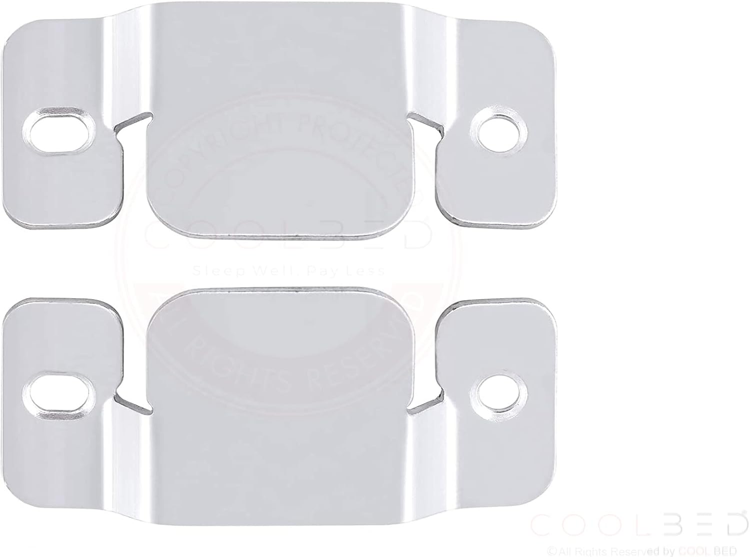 Buy 6 x FLUSH CONCEALED MOUNT BRACKET, HEAVY DUTY INTERLOCKING HANG