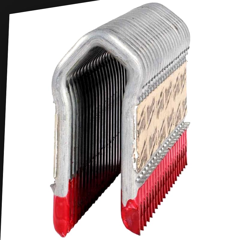 9 Gauge 1-3/4" (45mm) Galvanized Fencing Staples (960 PC) - Zinc-Aluminum Coated, Compatible with Milwaukee M18 Fuel Utility Fencing Stapler 2843-20 & 2843-22