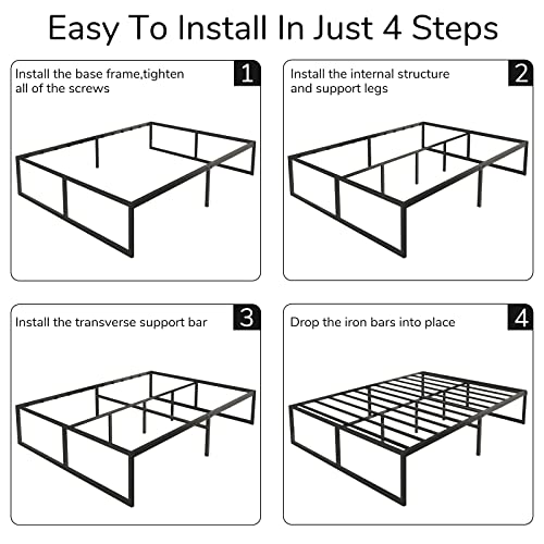 BedStory-Queen-Bed-Frame-16-Inches-Heavy-Duty-Metal-Platform-Bed-Frame-Queen-Size-10-Mins-Easy-Assembly-3000lbs-Support-Mattress-Foundation-with-Large-Storage-Noise-Free-No-Box-Spring-Needed
