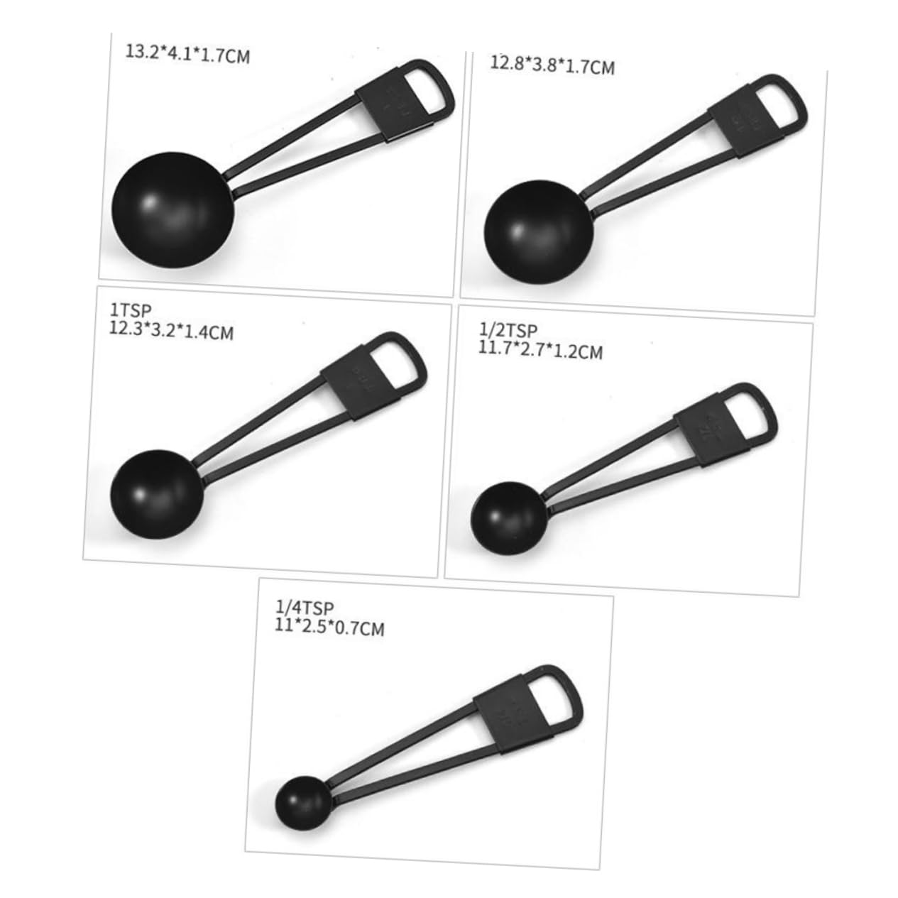 IMIKEYA 15piezas Cucharas Medidoras Inoxidable Utensilios De Cocina Para Ingredientes Secos y De Repostería Para Cocinar Precisión