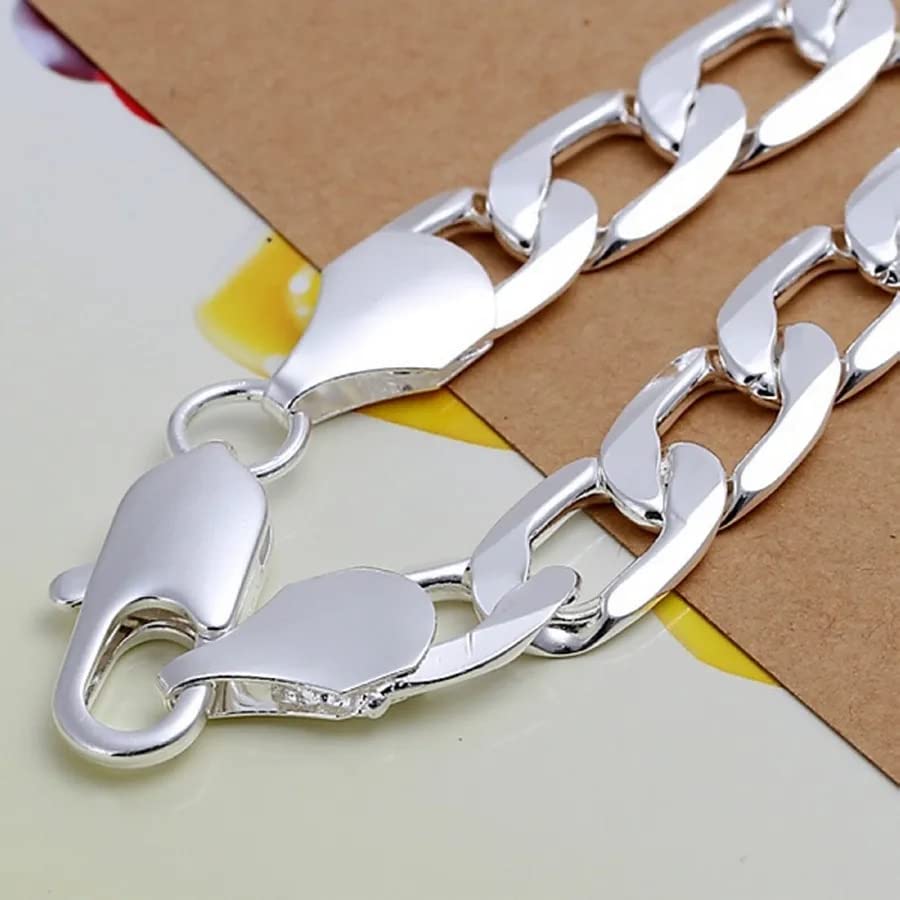 Bracelet solide 12 mm chaîne le cadeau idéal pour marquer les esprits - 4
