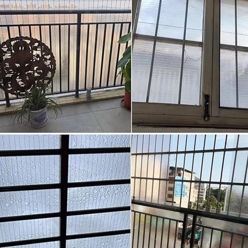 Panneau de toit en polycarbonate transparent de remplacement durable