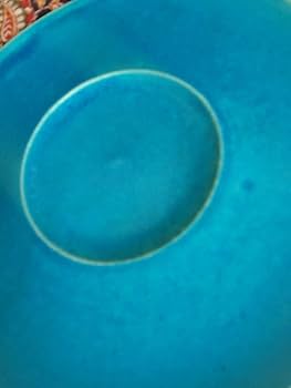 やちむん 大嶺工房（大嶺實清）平皿ペルシャブルー 9寸(26cm） 大嶺工房 大嶺實清 ペルシャブルー丸皿 沖縄 やちむん