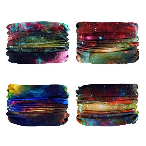 Image of Elastic Headwear Bandana Headband Half Face Mask Scarf Neck UV Sun Protection