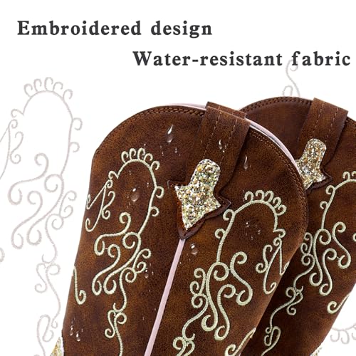 Toddler Boots Girl Side Zipper Lace Up Dress Combat Boots for Toddler/Little Kid/Big Kid2