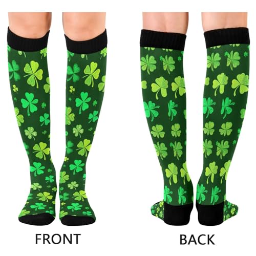 Image of Wusikd Cats Compression Socks for Women and Men Circulation Cute Long Socks for Athletic Running 1