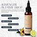 Essential Hair Growth Oil for Kids - Hair Growth Products | Nourishing Blend with Organic Sunflower, Black Castor & Bergamot Hair Oil Kids | Strengthens, Moisturizes | Promotes Healthy Scalp - 1oz