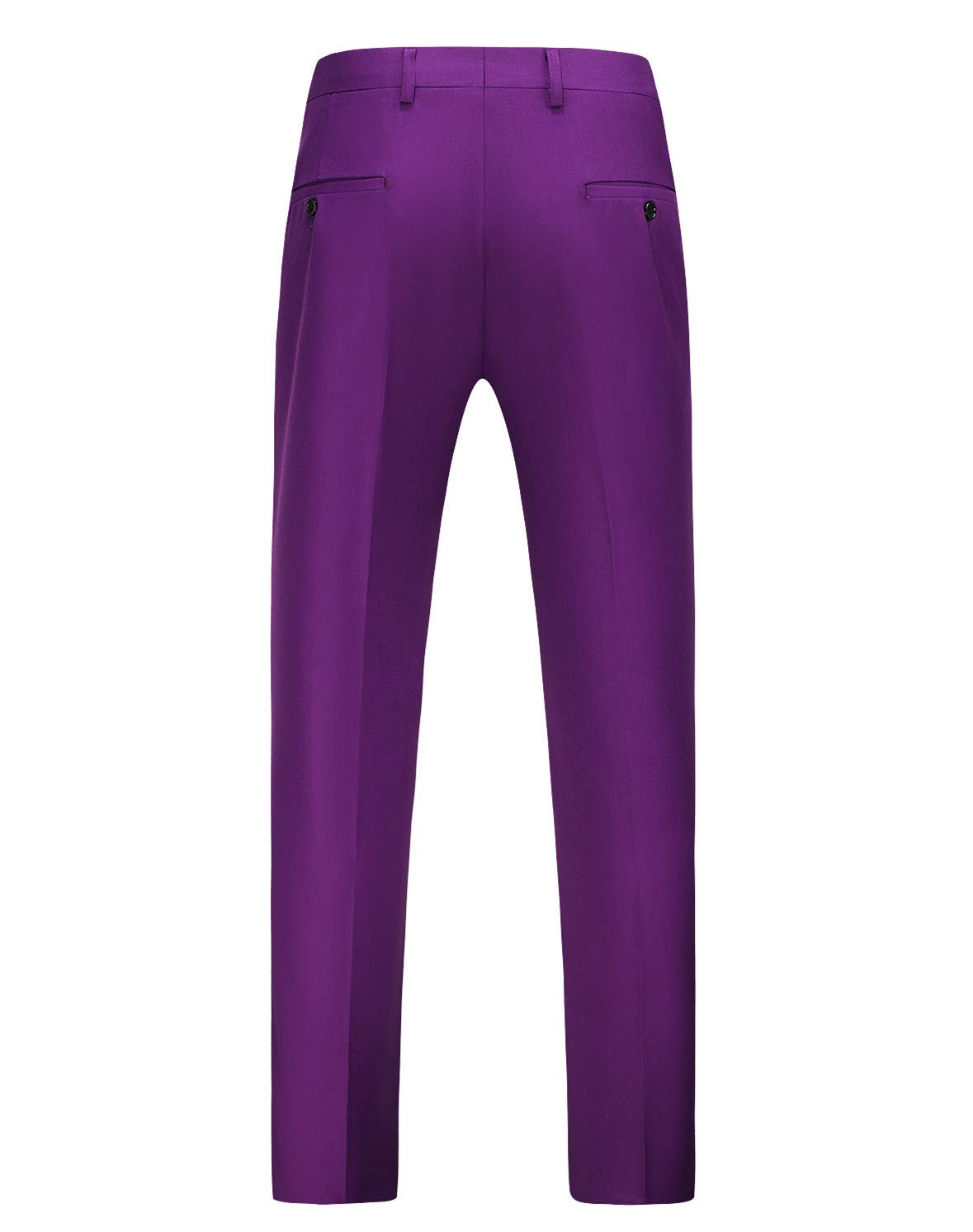 MOGU Abito da uomo, 2 pezzi, slim fit, con blazer doppiopetto e pantaloni da smoking