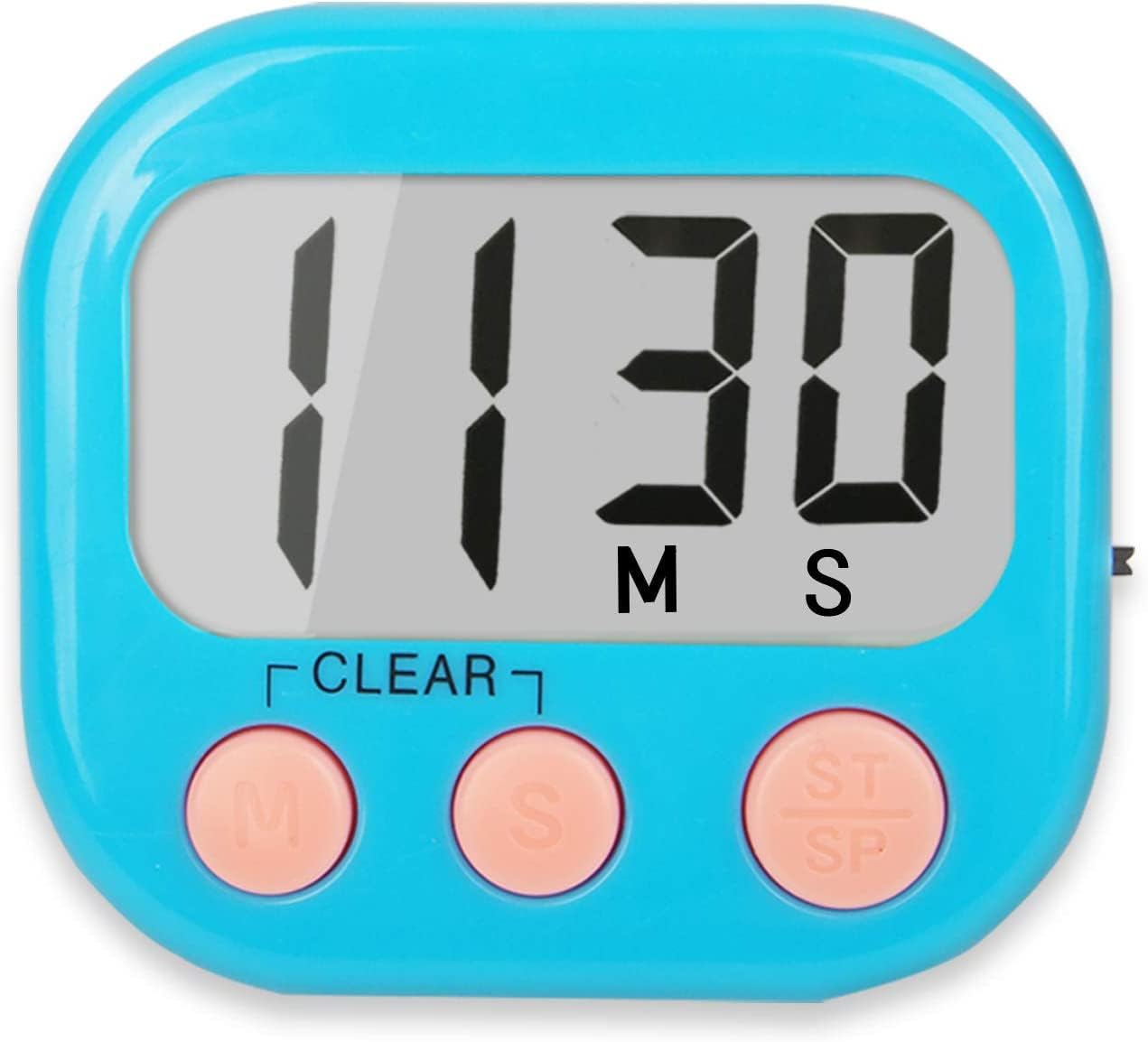 Digital Kitchen Timer for Cooking Big Digits Loud Alarm