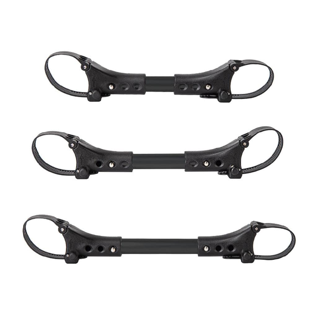 3Pcs Twin Passeggino Connettore Giunti Universali Triplette Quadruplets Carrello Infantile Cinghie di Sicurezza Regolabile Linker Gancio Guinzaglio di Sicurezza Passeggino