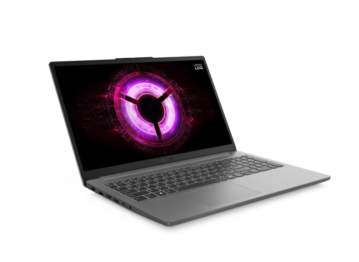 Lenovo LOQ 15" 144Hz Notebook Gaming + Mouse, NVIDIA GeForce RTX 5050 8GB GDDR7, AMD Ryzen 7 250, RAM 16GB DDR5, 512GB SSD M.2 2242 PCIe 4.0, FHD, Windows 11, Tastiera retroilluminata - Surge Green