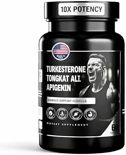 Turkesterona, suplemento Tongkat Ali 200:1 estandarizado al 1% de eurycomanona, apigenina-Ajuga Trukestanica Max Potencia-crecimiento muscular,