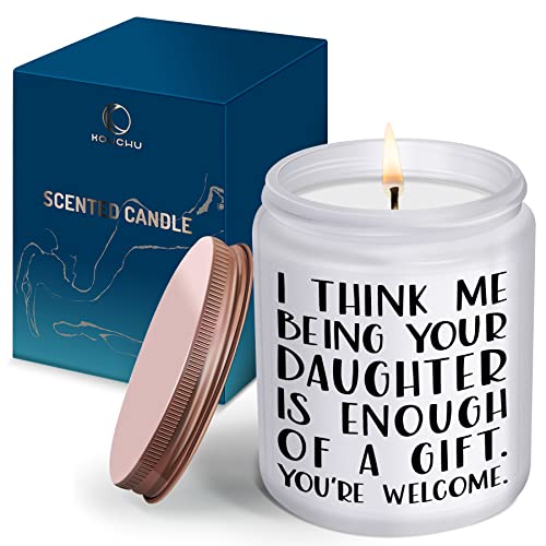 Mom Gifts From Daughter For Dad - Funny Birthday Gifts For Mom Women Christmas Thanksgiving&Mother's Day Gift Lavender Candle #TOP4