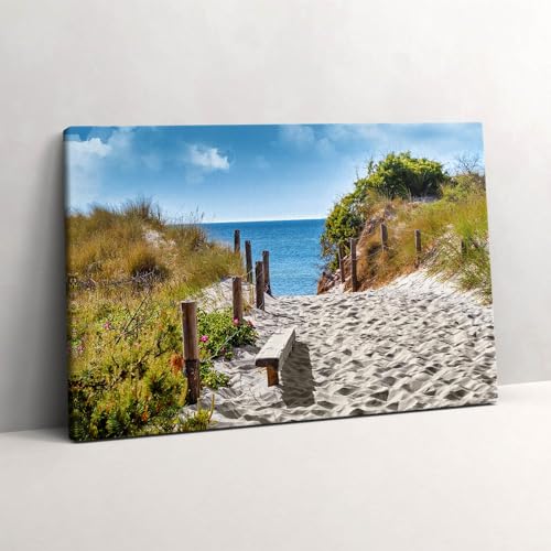 Tableaux 60x40cm Route de sable - Tableau mural d'art moderne pour salon