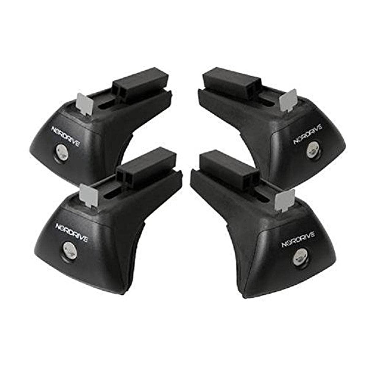 Lampa N20022 Set mit 4 Füßen für Stangen aus Aluminium.