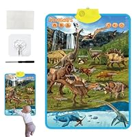 Electronic Alphabet Wall Chart - Kids Interactive Learning Poster, Talking Music Speech Chart for, Fun Educationals Toy for Boys Girls | Electronic Talking Poster for School, Nursery