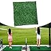 Zxpjkyu 2X Golf Training Mat Indoor Outdoor for Chipping Driving Golf
