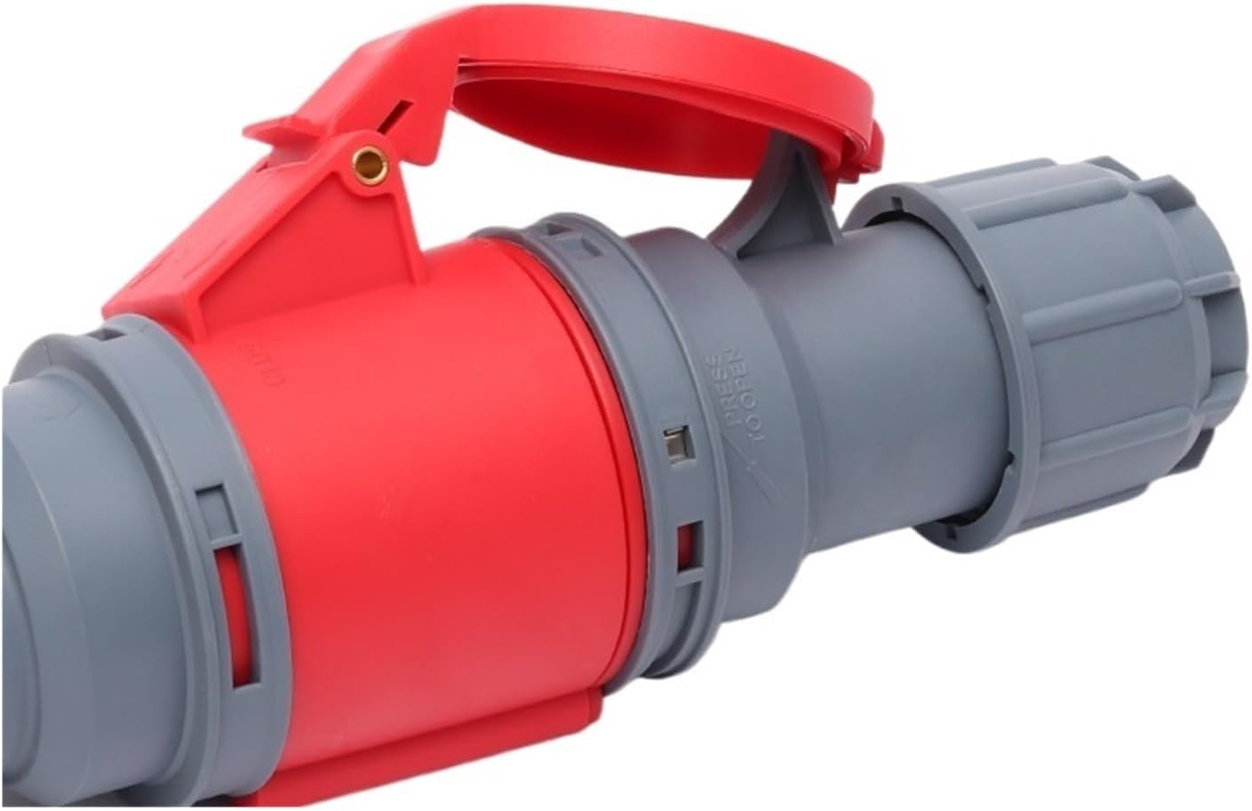 Industrial and socket 5 holes 32A docking aviation waterproof and dustproof non-explosion-proof connector three-phase power(Plug)