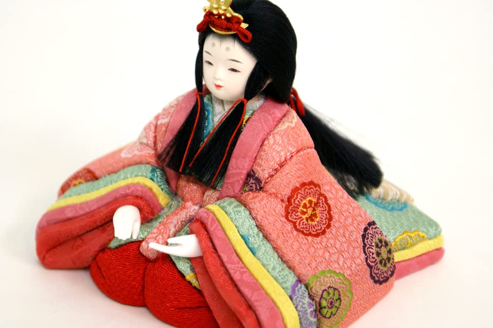 Amazon.co.jp: 【雛人形】 大里彩作 江戸木目込人形「ももか」 五人