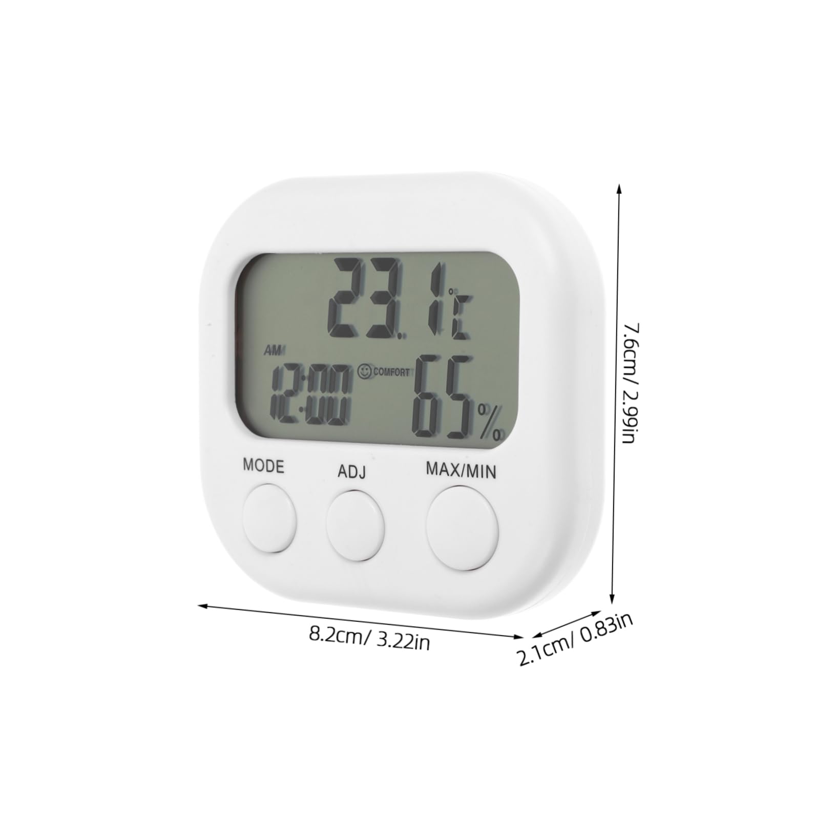 Yardwe Thermometers for Fish Tanks Digital Home Office Temperature Meters Easy to Use