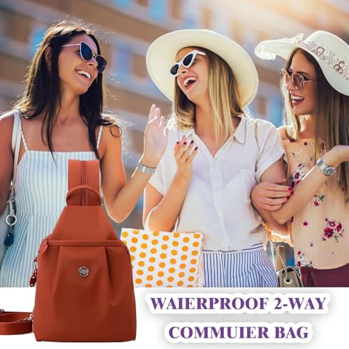 Waterproof 2-Way Commuter Bag,Convertible Travel Bag,Anti-Theft Travel Tote,Stylish,Efficient Storage Design2