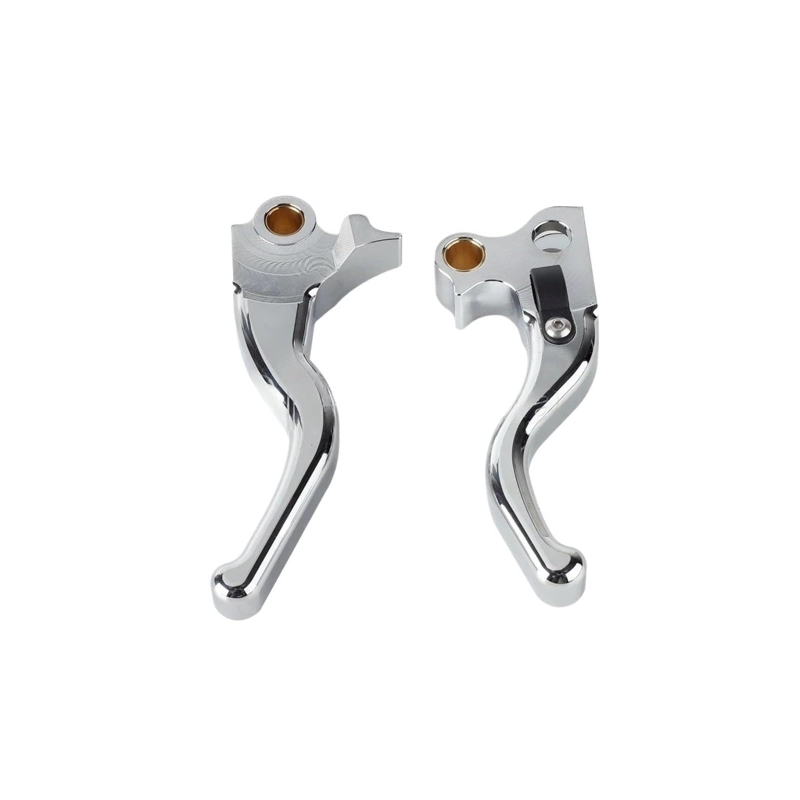 Wkdyriwo Chrome Finger Brake Clutch Lver Motorcycle Short Hand Levers For Har&Ley Dyna Fxds Fxdf Fxdl Fxdb Fxdc Fxd Fxdx Fld Fxdwg Low Rider S Motorcycle Brake Clutch Levers