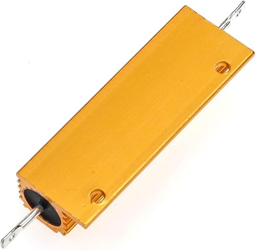 Miniatura 9 de Tsnamay Carcasa de aluminio de resistencia de 25 W, 3.9 ohmios, chasis enrollado con alambre, 5 unidades