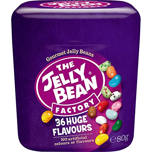 The Jelly Bean Factory 36 Huge Gourmet Flavour, 12er Pack (12 x 80g)