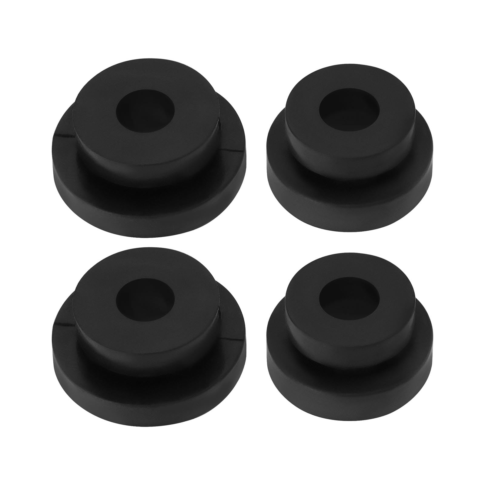 SG Store 4 Pezzi Gommini Di Montaggio Per Radiatore Neri Da NRC5544 572312 Adatto A Tutti I 4 Cilindri Benzina O Diesel Compatibile Con Land Rover Defender 200Tdi 300Tdi