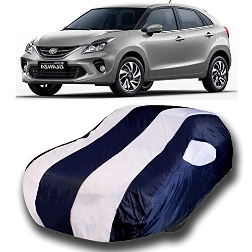 CREEPERS Water Resistant Car Cover for Toyota Glanza G CVT (Strips