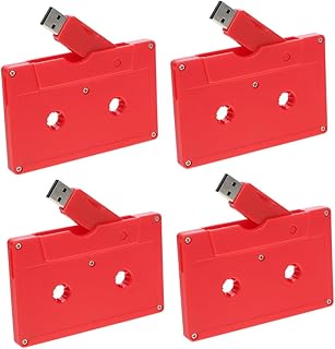 OSALADI 4 Unidades De Fita De Simulação U Disk 16 Gb Unidade USB Unidade Flash USB Computador Unidade USB Foto Stick Drive Portátil Disco U Memória Eletrônica Acessórios Cassete Pp