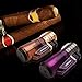 Torch Cigar Lighter 2 Pack Triple Jet Flame Refillable Butane Lighter Gas Fluid Lighter Jet Torch Lighters Butane Cigar Lighter-Butane NOT Included (Rose Gold & Black)