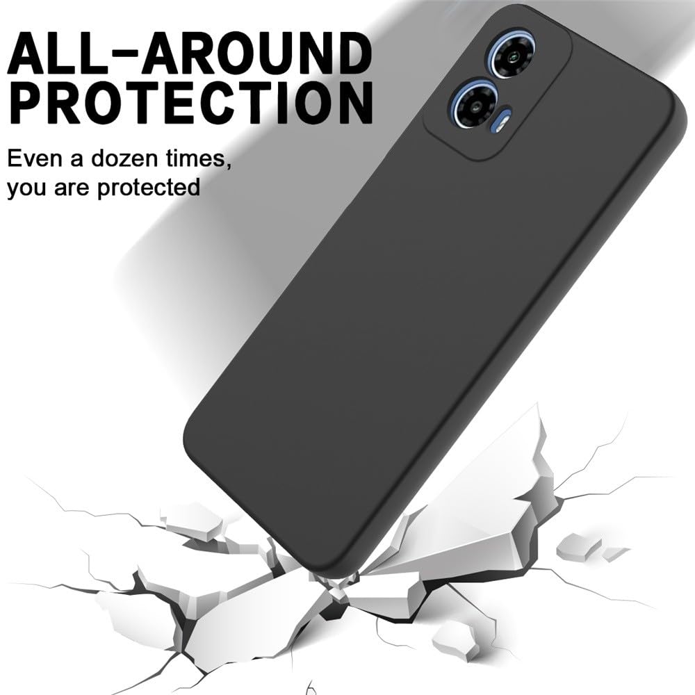 Generic Funda compatible con Moto Edge 50 Fusion 5G (color: rosa) funda trasera de silicona suave