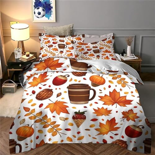 Parure de lit Art Déco luxe 260x220 cm en microfibre super douce