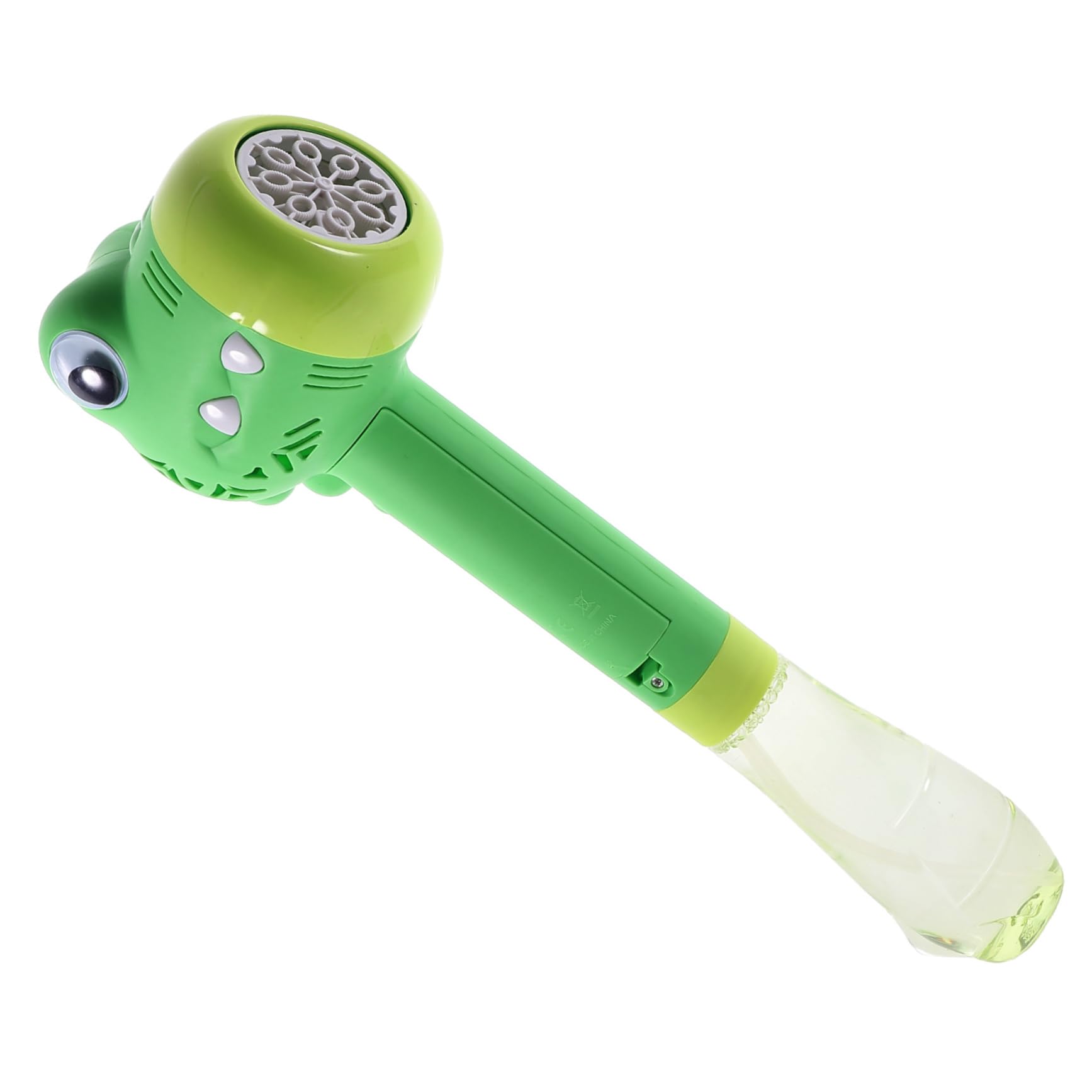 Macchina di Sapone Elettrica Portatile Design Cartone Animato, Facile da Usare, Capacità 180ml per Feste di Compleanno e Carnevali Estivi