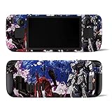 Classic Art Mobile Japanese Anime Suit Full Set Protective Skin Decal for Steam Deck, Custom...