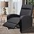 Rankok Recliner Chair Ergonomic Adjustable Single Sofa with Thicker Seat Cushion Modern Home Theater Seating for Living Room by 