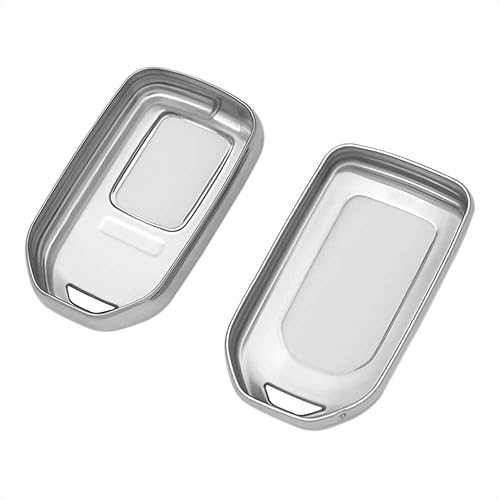 Miniatura 7 de TANGSEN Funda para llavero inteligente de poliuretano termoplástico plateado compatible con Honda Accord Hybrid CROSSTOUR CR-V CR-Z FIT HR-V ODYSSEY