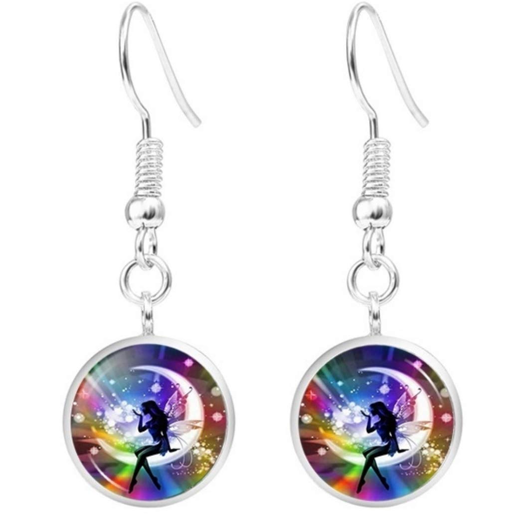 Féeries Et Merveilles – Orecchini A Forma Di Fatina In Argento – Altezza 2,5 Cm – Gioiello Elegante E Incantato