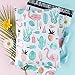 RUSPEPA Poly Mailer Shipping Bag - 2.3 Mil Summer Elements Printed Design Envelopes with Self Seal Adhesive Strip - 10x13 Inch - 100Pcs - Summer