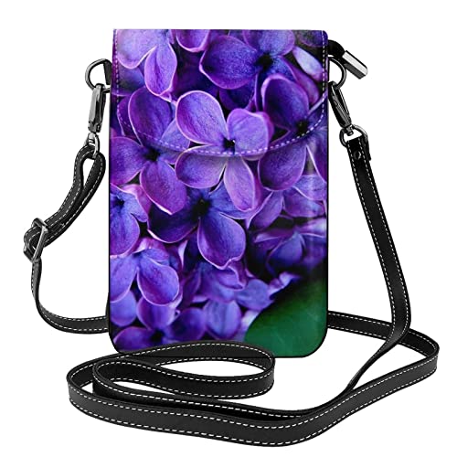 Cadeau pour femmes et filles : sac instruments de musique motif fleur violette