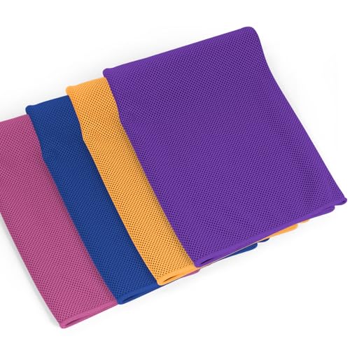 NUOYEE 4 Pack Cooling Towel for Neck and…