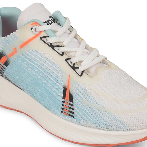Image of Liberty Leap7x Stella Sports Lacing Running Shoes for Women with EVA Sole | Suitable for Walking, Gym and Jogging | Comfortable Outsole | Lightweight Durable and Cushioned Footbed