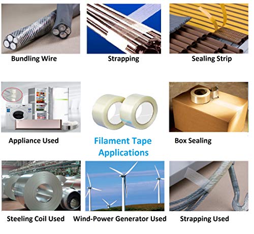 Image of Cross Filament Tape 24mmX50mtr (12 ROLL)