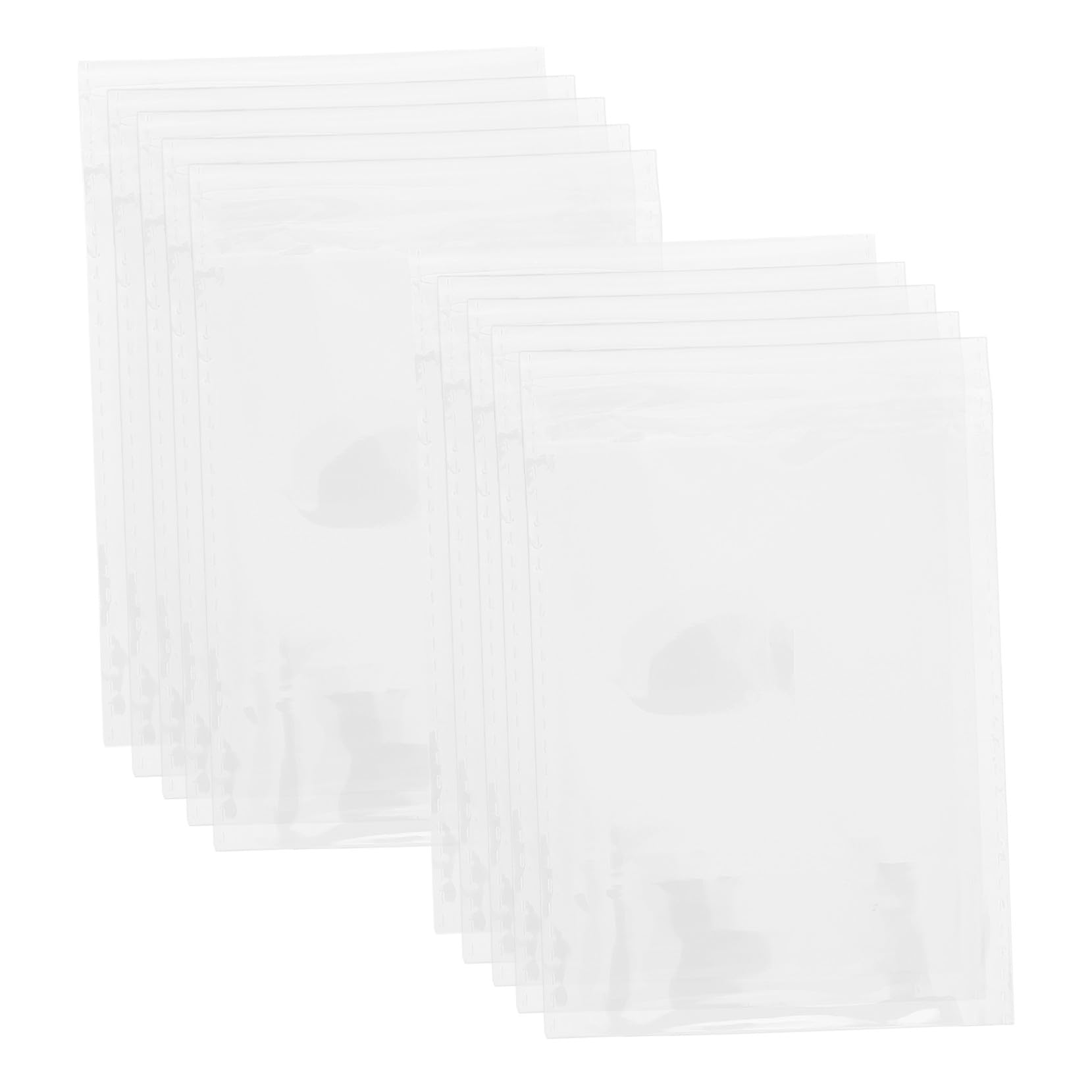 200pcs Opp Hairpin Display Card Bags Multi-functional Packaging for Hair Clips Barrettes Accessories Dustproof Storage Bags for Hair Jewelry Holders